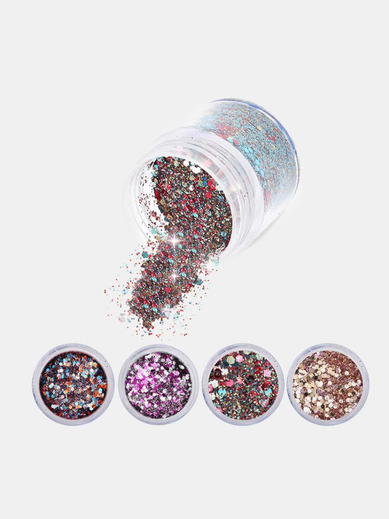 Nail Art Glitter Dust Powder Sequins Tips 3d Manicure Decoration