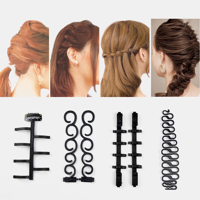 Lady French Alat Za Pletenje Kose Za Kućnu Upotrebu Twist Hair Braider Prijenosni Diy Frizerski Za Oblikovanje