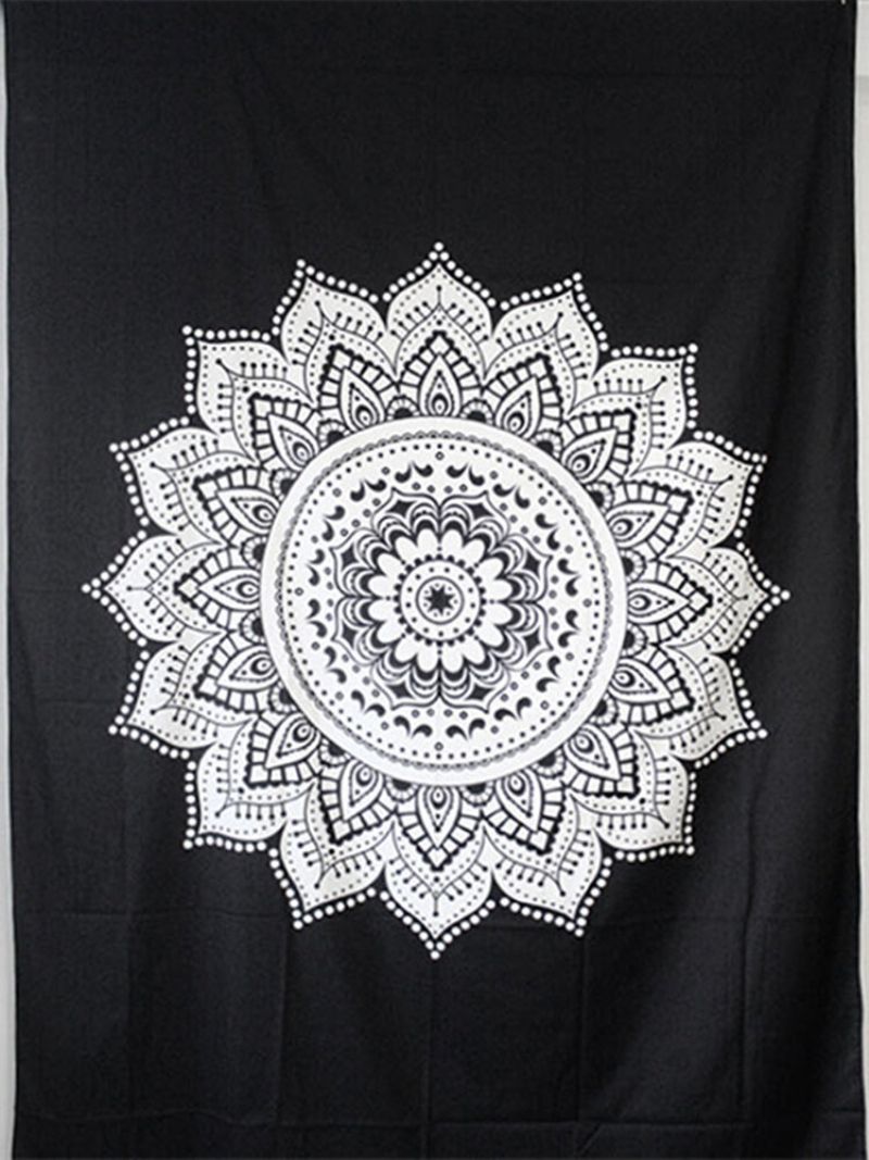 210x148cm Boemski Pokrivač Indijska Etnička Mandala Zidna Viseća Hipi Tapiserija Dekor Spavaonica