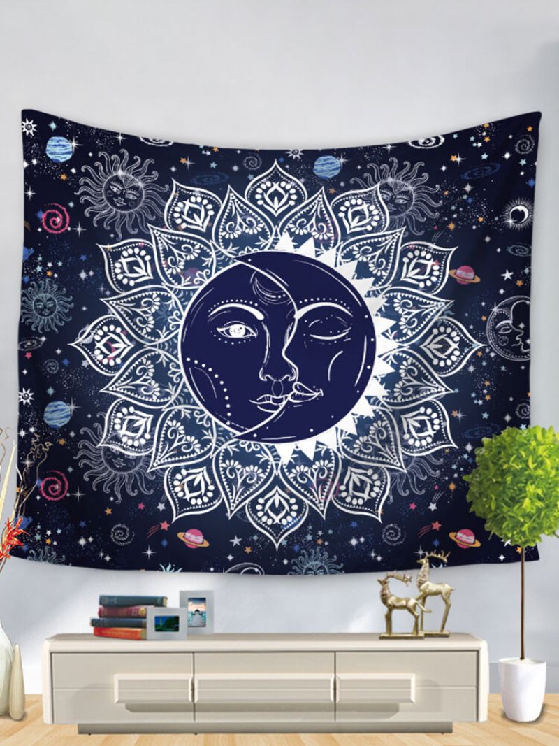 Bohemian Mandala Tarot Constellation Zidne Tapiserije Kućni Dnevni Boravak Art Decor Ručnici Za Plažu