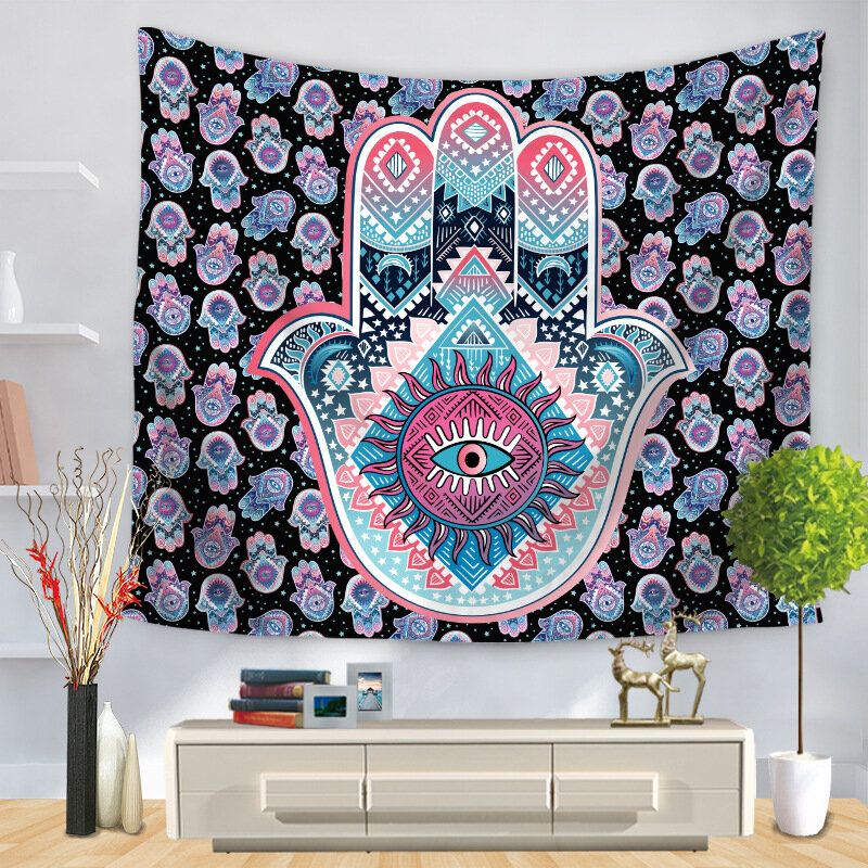 Bohemian Mandala Tarot Constellation Zidne Tapiserije Kućni Dnevni Boravak Art Decor Ručnici Za Plažu