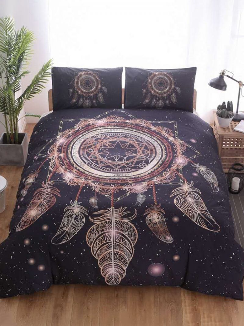 Dreamcatcher Duvet Poplun Posteljina 3pcs Set Single/double/queen/king