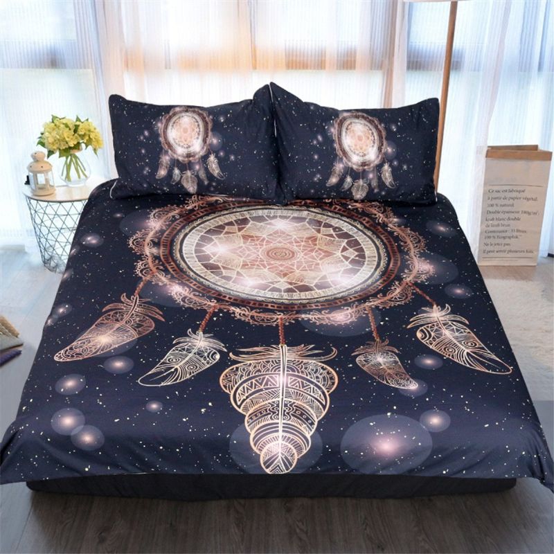 Dreamcatcher Duvet Poplun Posteljina 3pcs Set Single/double/queen/king