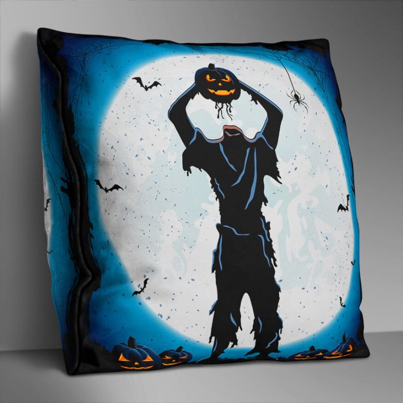 Dvostrani Tiskani Poliester Halloween Jastučnica Kućni Kauč Mekana Art Decor