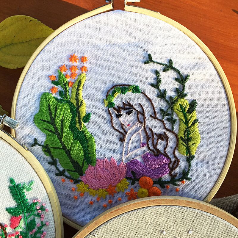 Princess Tiskani Europski Kompleti Za Diy Vezenje Paket Pribora Za Ručno Umjetničko Šivanje Home Art Decor