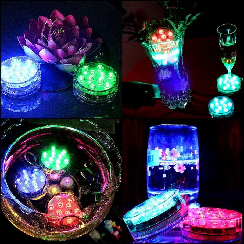 12 Led Rgb Podvodna Svjetiljka Vodootporna Noćna Lampa Vodena Fontana Fish Tank Garden Decor