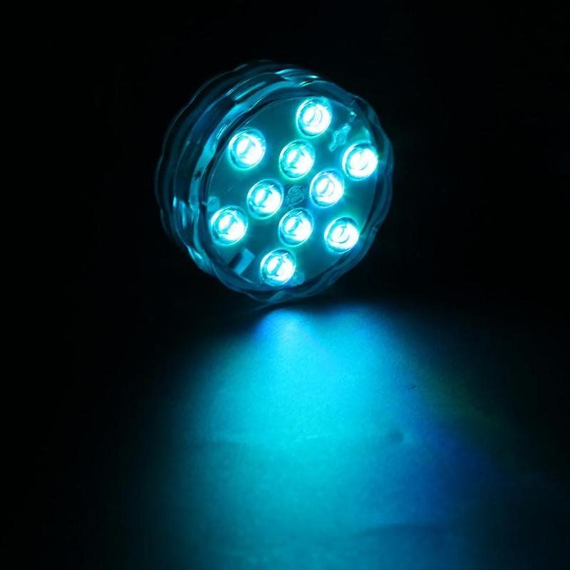 12 Led Rgb Podvodna Svjetiljka Vodootporna Noćna Lampa Vodena Fontana Fish Tank Garden Decor