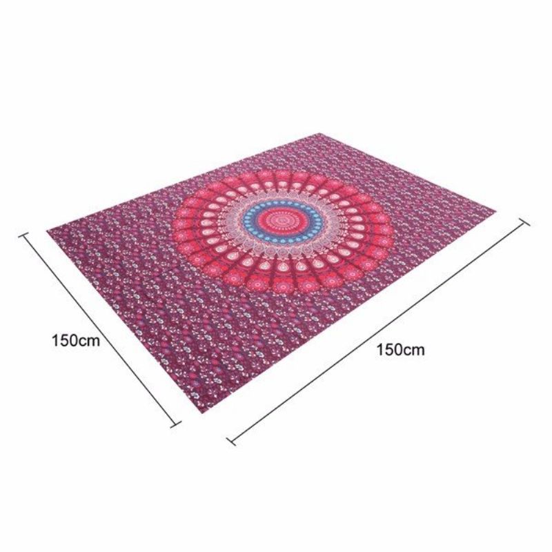 Mandala Šal Za Plažu Šal Ručnik Tapiserija Zidni Viseći Dekor