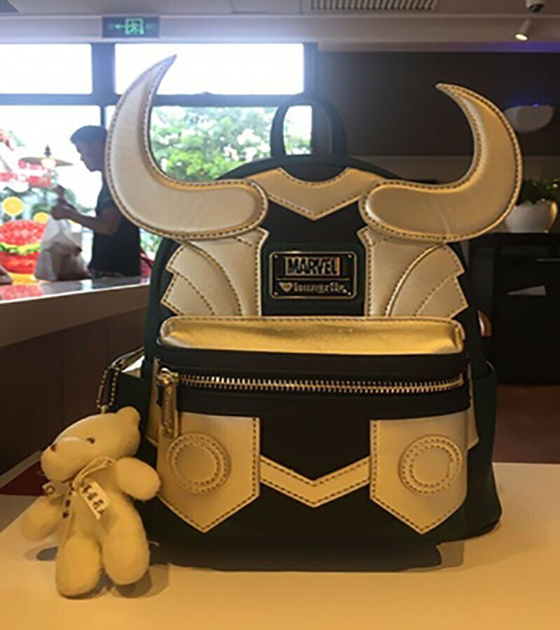 Avengers Marvel Loki Loungefly Ruksak Mini Torbe Za Rame Putni