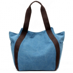 Ženska Platnena Ručna Torba Bucket Bag Tote Bag Hobo Preko Ramena