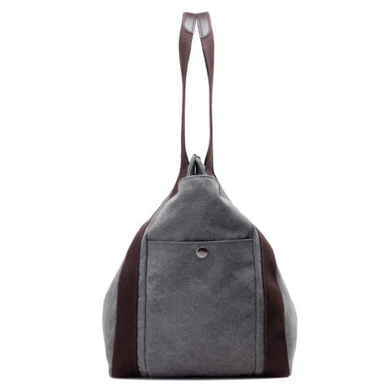 Ženska Platnena Ručna Torba Bucket Bag Tote Bag Hobo Preko Ramena