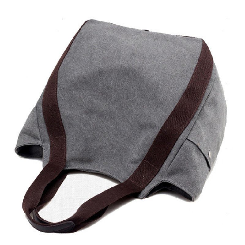 Ženska Platnena Ručna Torba Bucket Bag Tote Bag Hobo Preko Ramena