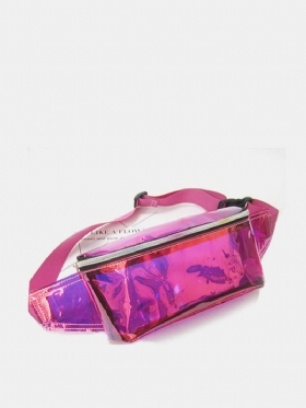 Ženska Prozirna Pvc Torba Za Plažu Outdoor Fanny Bag Laser Za Prsa