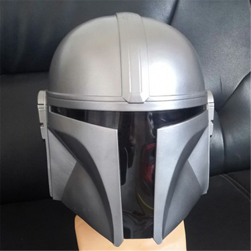 Star Wars Mandalorian Kaciga Pvc Maska Halloween Cosplay Šminka Kostim Rekviziti