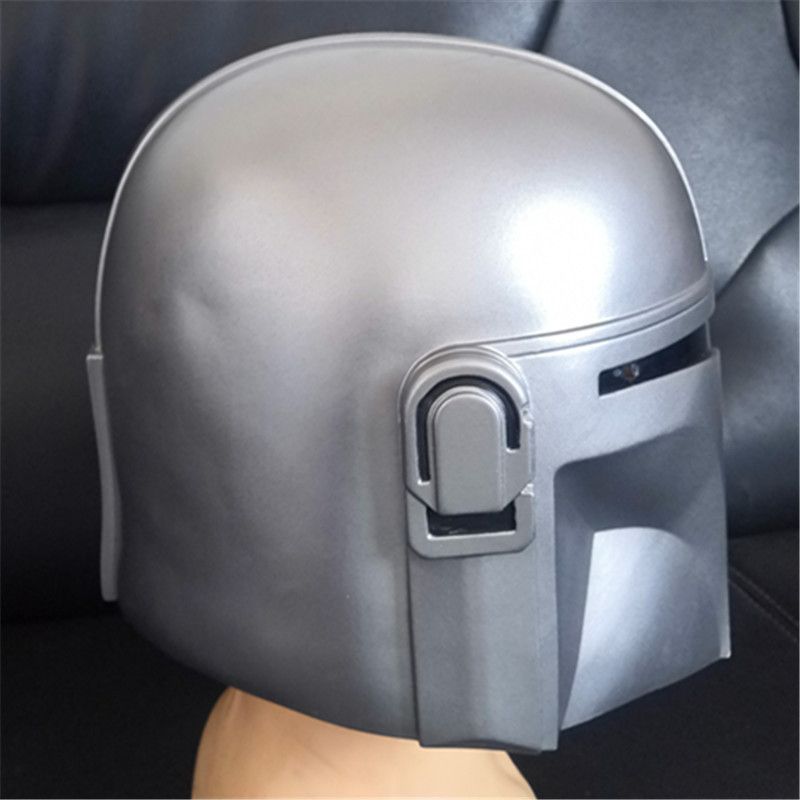 Star Wars Mandalorian Kaciga Pvc Maska Halloween Cosplay Šminka Kostim Rekviziti