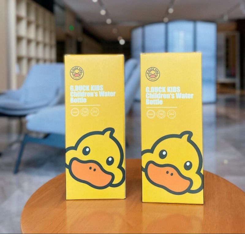 G.duck Little Yellow Duck Pametna Termos Šalica Kreativni Prikaz Temperature Za Vodu Poslovna Od Nehrđajućeg Čelika