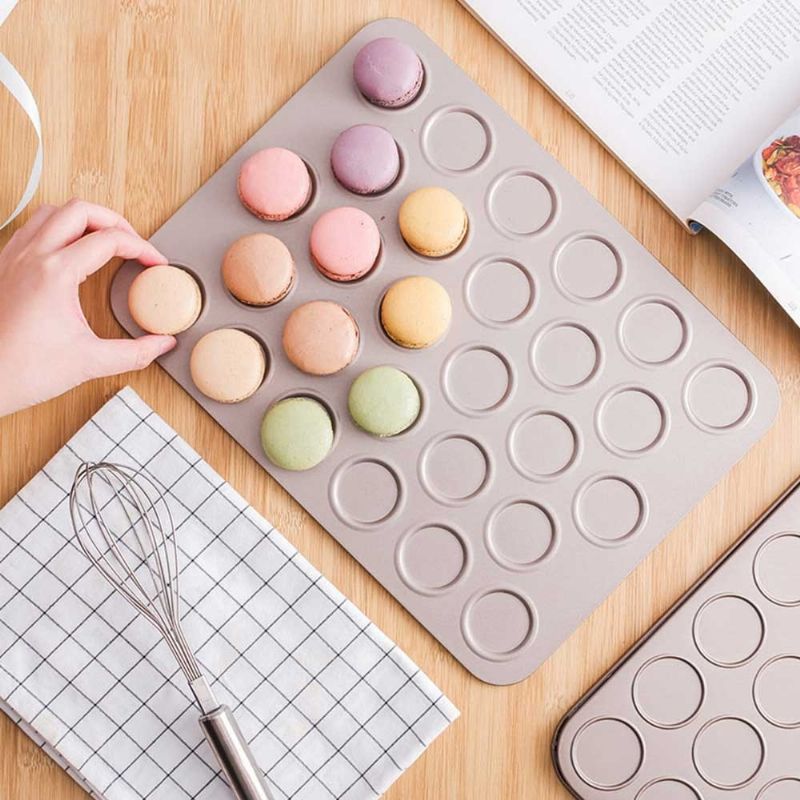 Univerzalna Posuda Za Pečenje S Neprijanjajućim Premazom Za Hranu Za Kolačiće Macarons Ugljični Čelični Premaz S Brzim Odvajanjem Za Kolače I Muffine