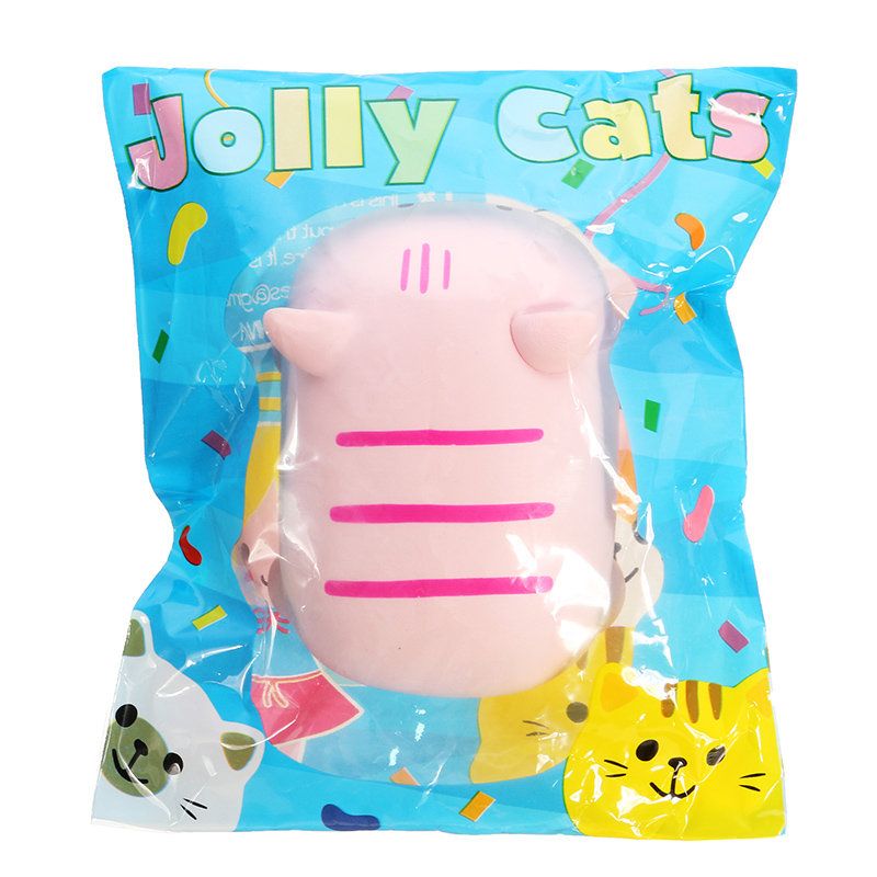 Angie Squishy Jolly Cat 12 cm Mekana Mirisna Sporo Rastuća Originalna Kolekcija Poklon Igračka Za Dekoraciju