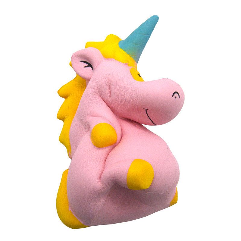 Areedy Squishy Baby Unicorn 14cm*10cm*8cm Super Slow Rising Slatka Ružičasta Originalno Pakiranje