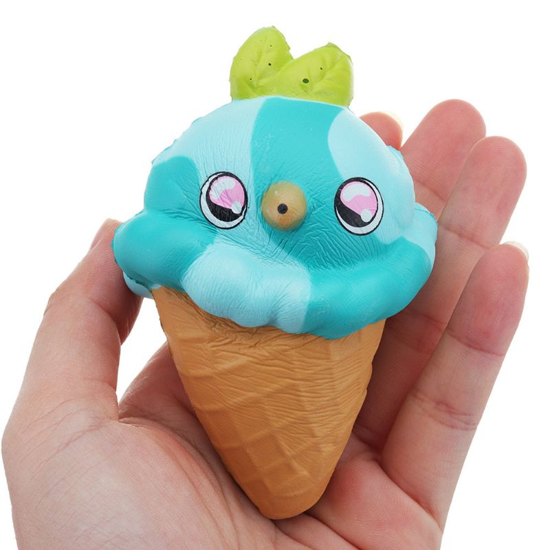 Bird Ice Cream Squishy Slow Rising Squeeze Toy Stres Gift Zbirka