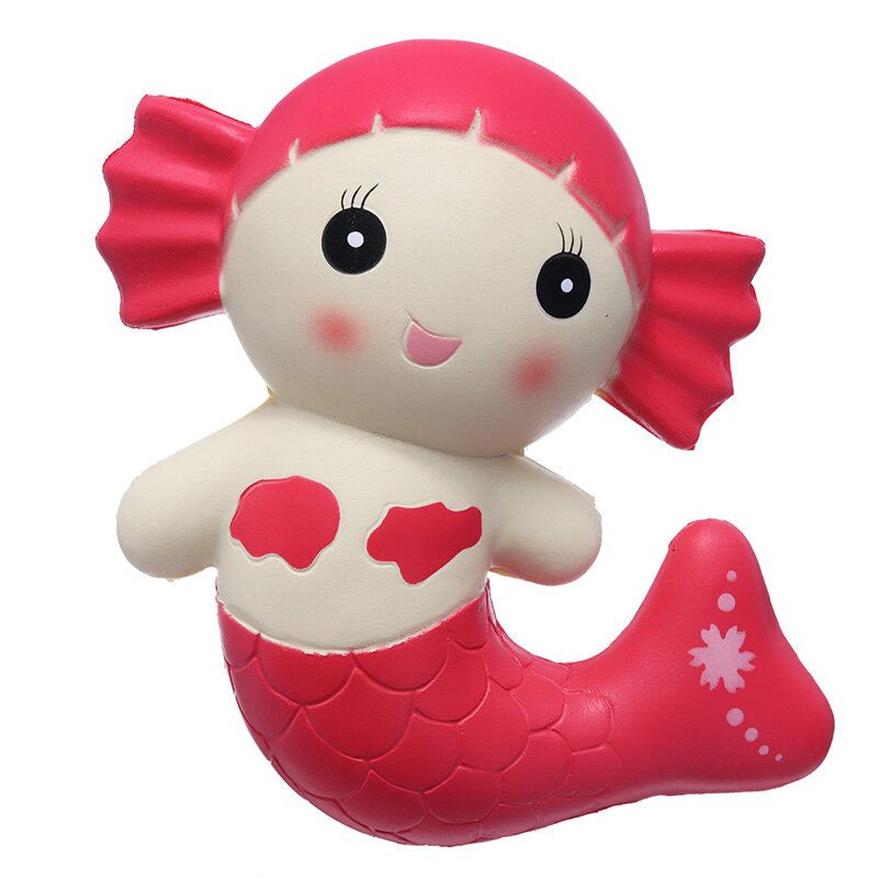 Cutie Squishy Mermaid Toys Mirisna Torta Od Kruha Super 19cm Mekana Sporo Rastuća Originalno Pakiranje