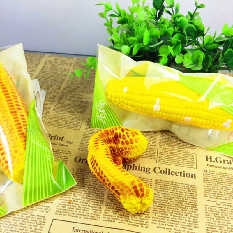 Eric Squishy Corn 16 cm Slow Rising Vegetable Kolekcija S Originalnim Pakiranjem Poklon Igračka