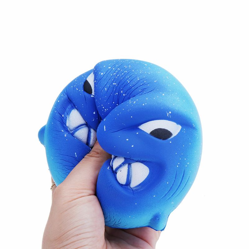 Fierce Shark Squishy Slow Rising Toy Poklon Zbirka S Pakiranjem