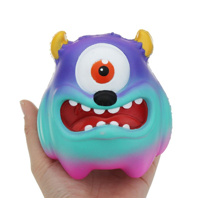 Jednooki Monster Squishy Nisko Rastuća Kolekcija Poklona Mekana Igračka