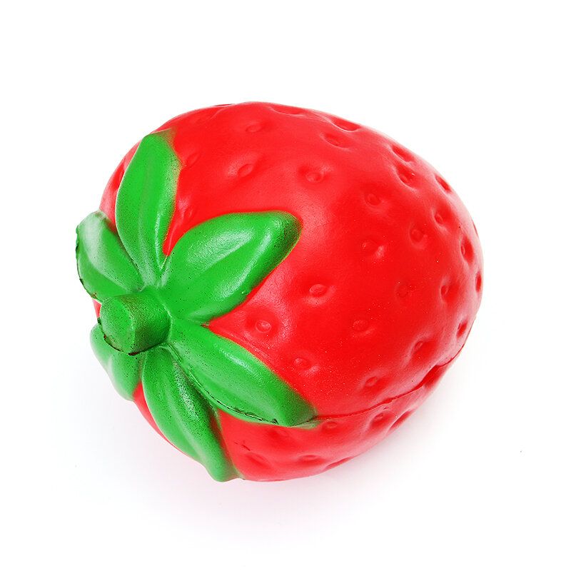 Jumbo Jagoda Squishy Slow Rising Soft Fruit Collection Poklon Igračka Za Dekoraciju