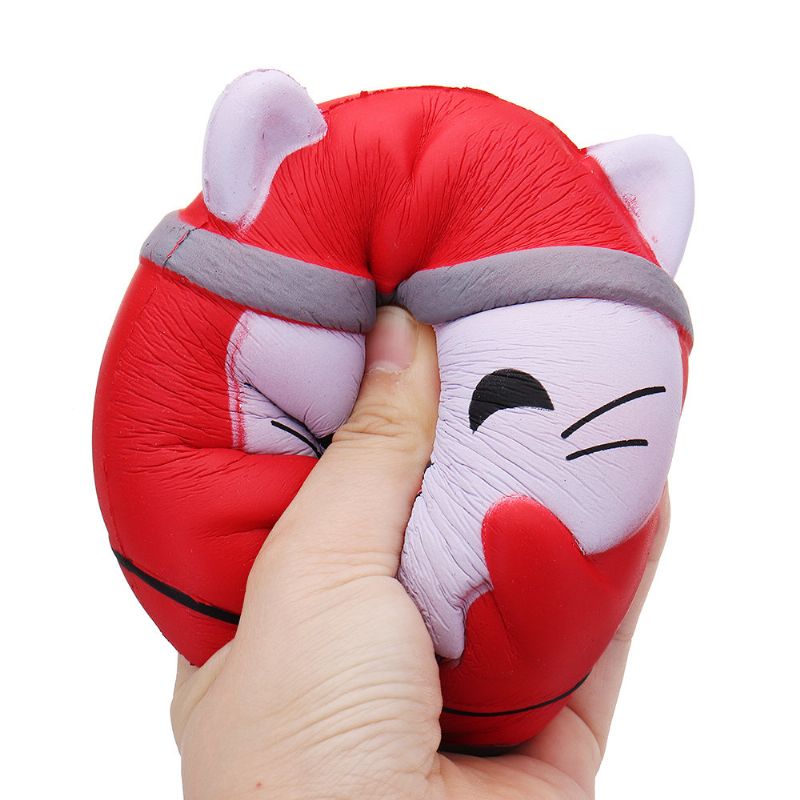 Kawaii Christmas Cat Squishy Soft Slow Rising With Packaging Collection Poklon Igračka