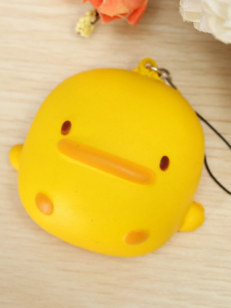 Kawaii Squishy Yellow Duck Mekana Slatka Torbica Za Remen Igračka Na Dar