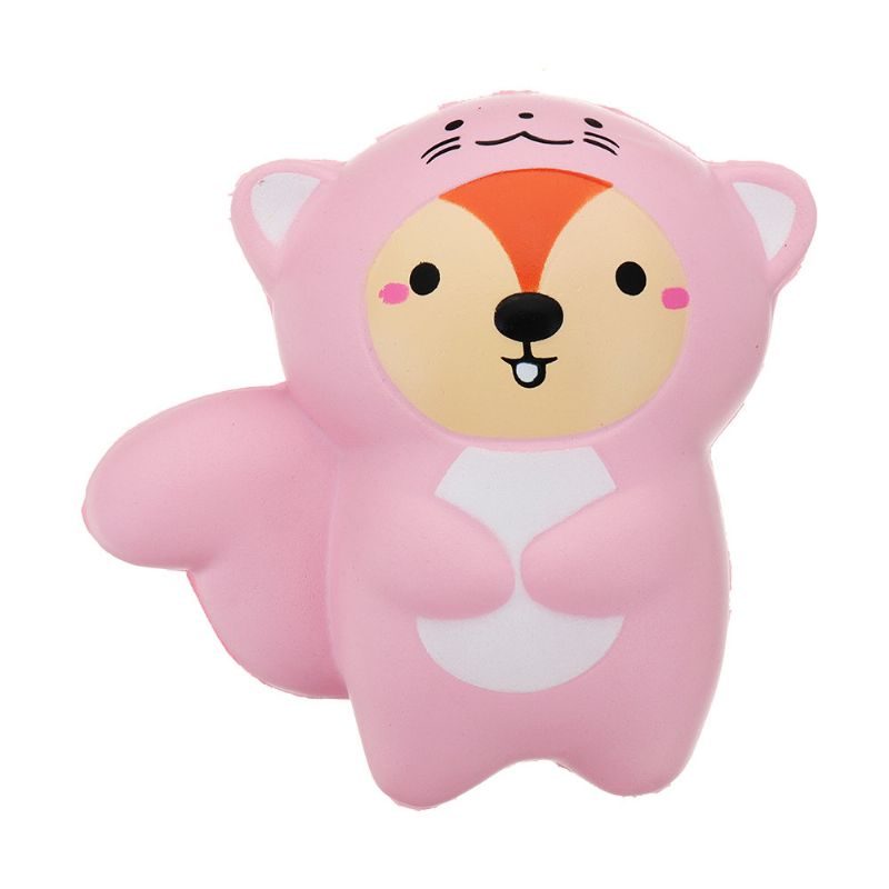 Kawaii Tail Bear Squishy Slow Rising With Packaging Collection Poklon Mekana Igračka