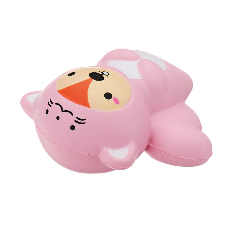 Kawaii Tail Bear Squishy Slow Rising With Packaging Collection Poklon Mekana Igračka