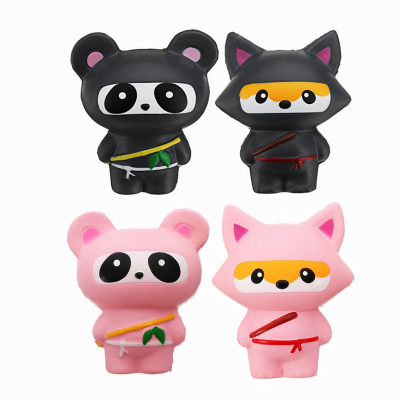 Slatka Jumbo Squishy Ninja Cat Fox Panda Mirisna Igračka Za Djecu Super Sporo Rastuća Poklon