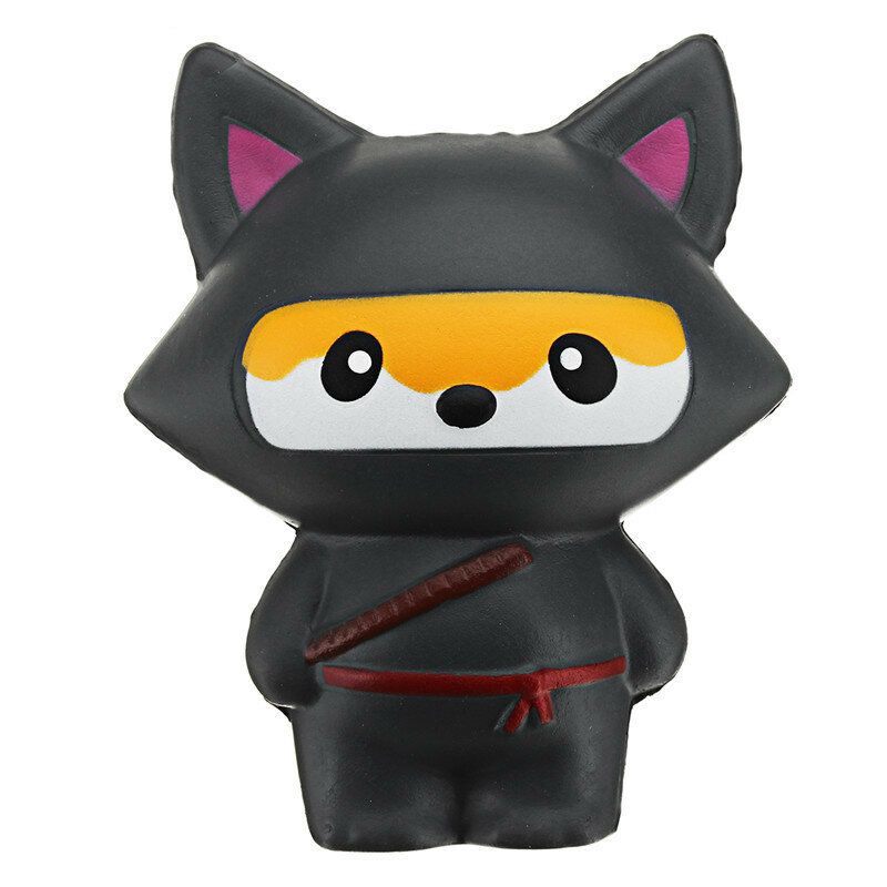 Slatka Jumbo Squishy Ninja Cat Fox Panda Mirisna Igračka Za Djecu Super Sporo Rastuća Poklon