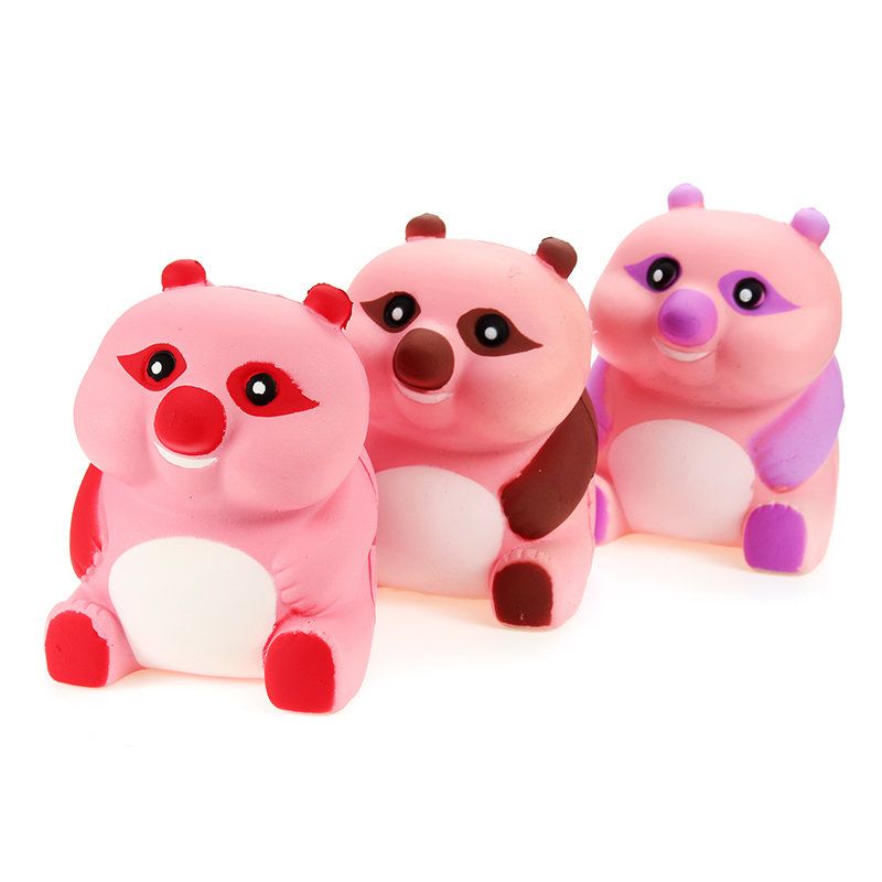 Squishy Bear 10 cm Slow Rising Animals Cartoon Collection Poklon Dekor Mekana Igračka Na Stiskanje