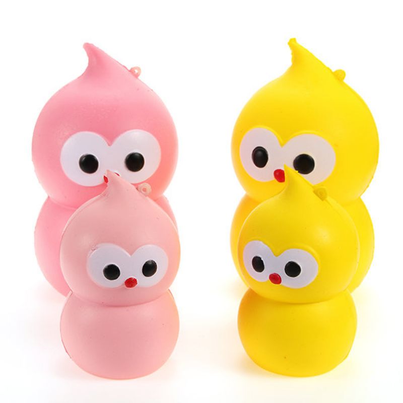 Squishy Gourd Dolls Parents Slow Kids Toy 13.5*7*7cm L Poklon Za Djecu/odrasle Igračka Za Ublažavanje Stresa