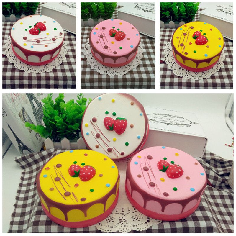 Squishy Jumbo Mousse Cheesecake 14 cm Slow Rising Cake Collection Poklon Dekor Igračka