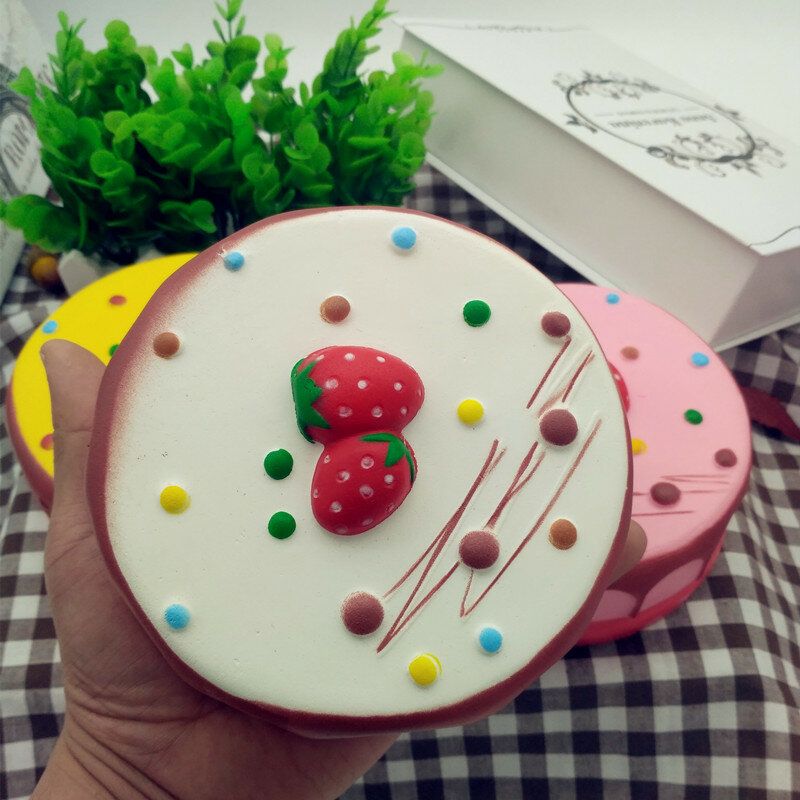 Squishy Jumbo Mousse Cheesecake 14 cm Slow Rising Cake Collection Poklon Dekor Igračka