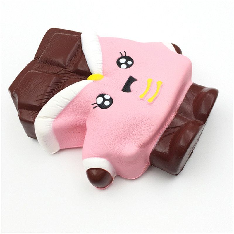 Squishyfun Chocolate Squishy 13 cm Sporo Raste S Pakiranjem Kolekcija Poklon Dekor Mekana Igračka