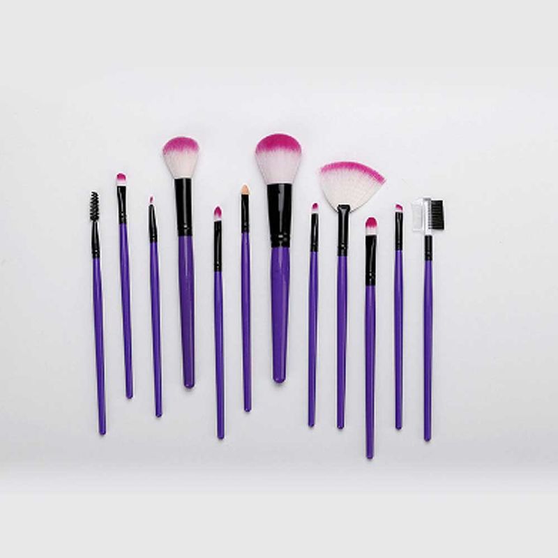 12pcs Set Četkica Za Šminkanje Kistovi Za Šminku Za Sjenilo Korektor Eyeliner Četka Za Miješanje Obrva Kozmetički Alat