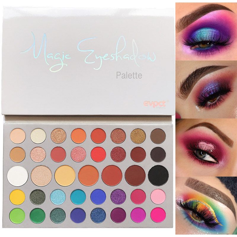 39 Boja Sjenila Za Oči Pearlescent Earth Color Shimmer Eye Shadow Palette Nature Smoky Matte Pallete Glitter Eye Makeup