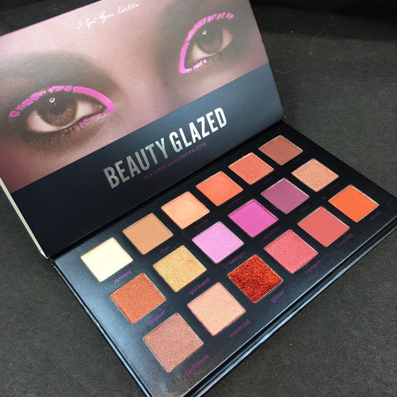 Beauty Glazed Mat Svjetlucava Paleta Sjenila Šminka Za Oči Prirodno Dugotrajno