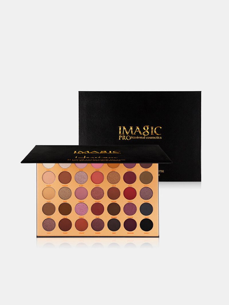 Imagic 35 Boja Nude Matte Eyeshadow Palette Glitter Vodootporna Dugotrajna Paleta Sjenila