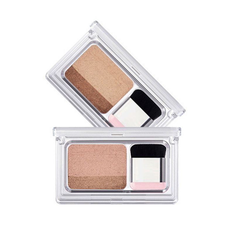 Lazy Double Color Phantom Eye Shadow Gradient Ramp Pearl Eyeshadow Zemljana Boja Vodootporno Sjenilo Bez Stapanja