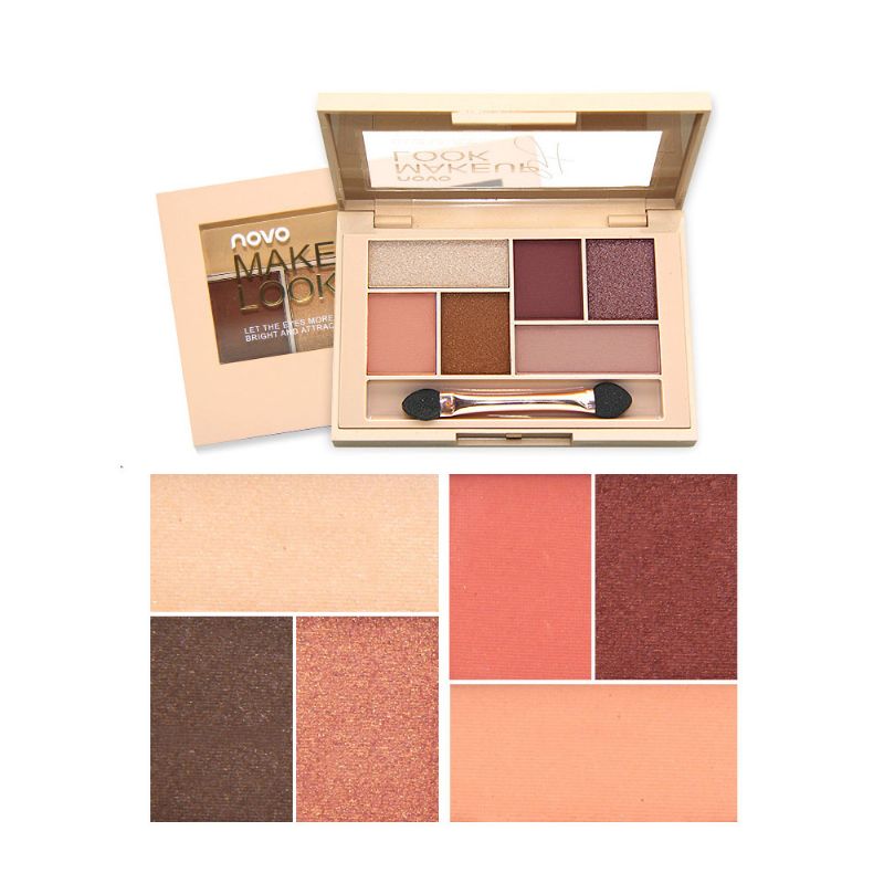 Matte Ground Eye Shadow Disc Silky Six Eyeshadow Pearl Light Color Eye Alat Za Šminkanje Za Početnike