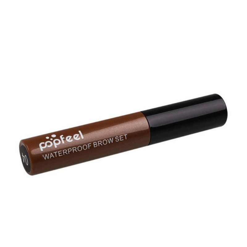 Popfeel Eyebrow Enhancer Gel Vodootporan Dugotrajna Šminka Za Oči U Boji Smeđe Crne Kave 4 Boje