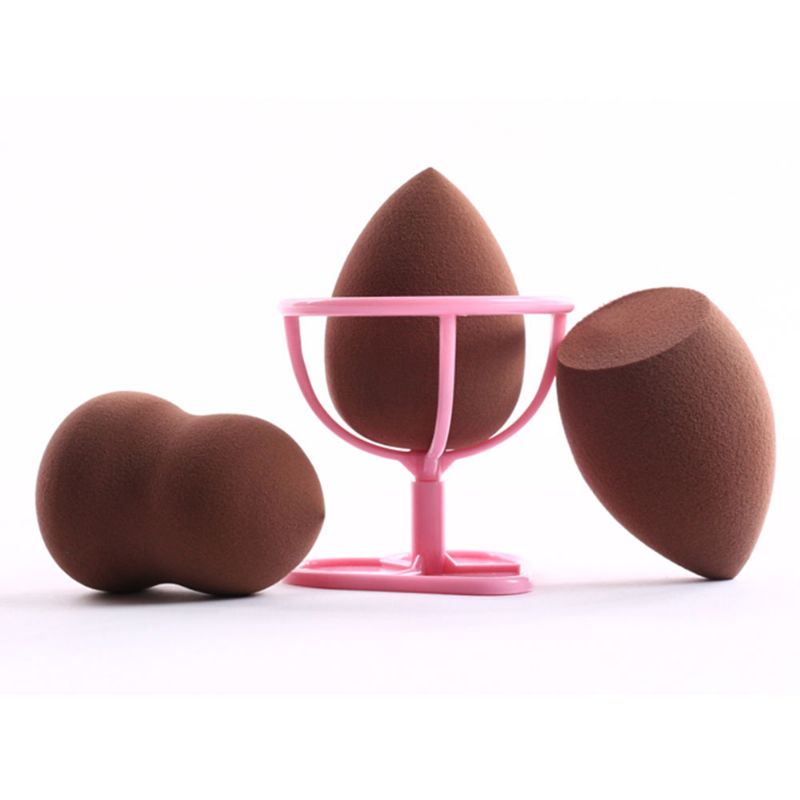 Šminka Puder Puff Dry Wet Tri Shapes Spužva Alat Za Šminkanje Beauty Blender